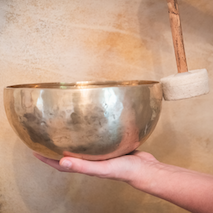 klangschale mit gong